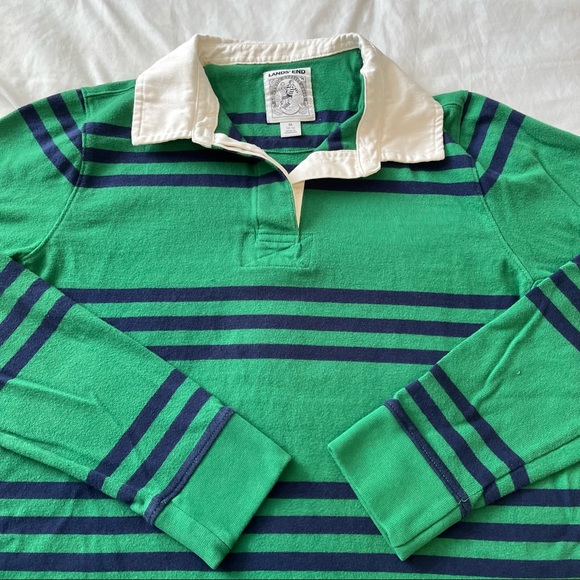 Ralph Lauren Shirts Vintage Lands End Rugby Shirt Poshmark